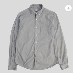 Steven Alan Grey Single Needle Shirt, Medium